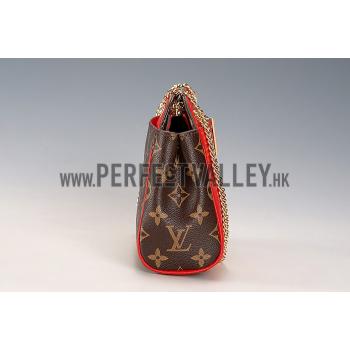 Louis Vuitton Monogram Kimono Shoulder Bag Red