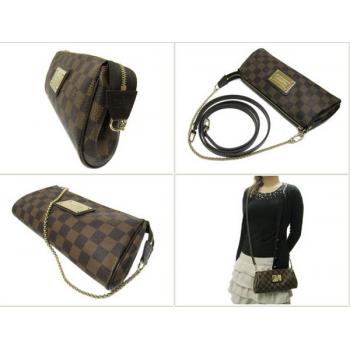 Louis Vuitton Damier Canvas N55213 Canvas Cross Body Bag Ladies