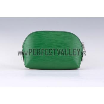 Louis Vuitton Epi Leather Cosmetic Case Green