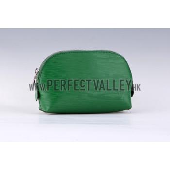 Louis Vuitton Epi Leather Cosmetic Case Green