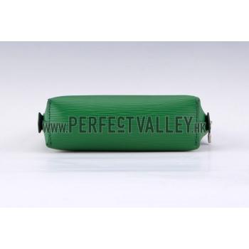 Louis Vuitton Epi Leather Cosmetic Case Green