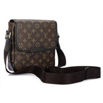 Quality Louis Vuitton Monogram Macassar M56717 Brown Messenger Bag Mens