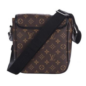 Quality Louis Vuitton Monogram Macassar M56717 Brown Messenger Bag Mens