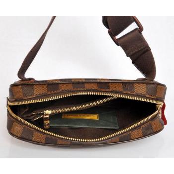 Replica Louis Vuitton Damier Canvas N41101 Brown Small Unisex Bags