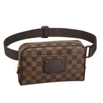 Replica Louis Vuitton Damier Canvas N41101 Brown Small Unisex Bags