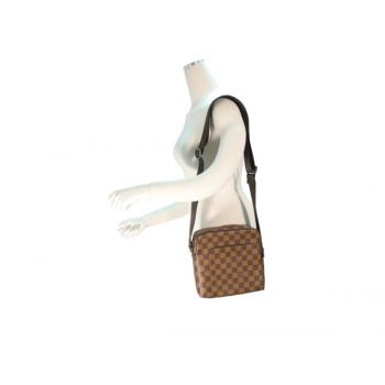 Louis Vuitton Damier Canvas N41442 Cow Leather Small 2way