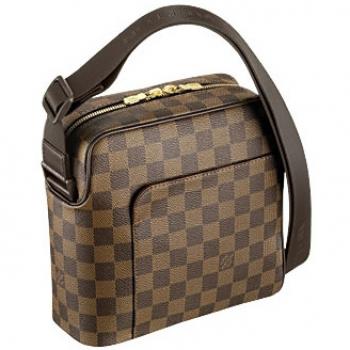 Louis Vuitton Damier Canvas N41442 Cow Leather Small 2way