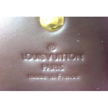 Louis Vuitton Monogram Vernis M93524 Coffee Enamel Ladies Wallet