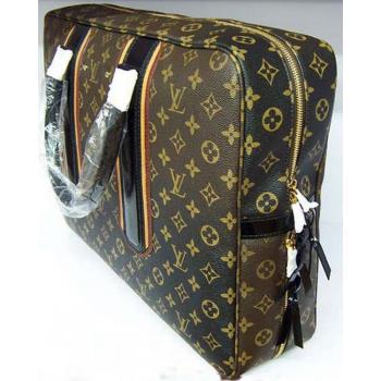 Cheap Louis Vuitton Monogram Mirage M95531 Brown Large Briefcase HM11547