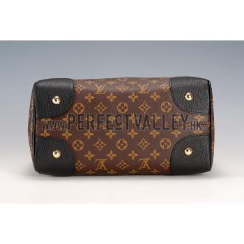 Cheap Louis Vuitton Monogram Retiro MM Black