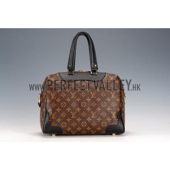 Cheap Louis Vuitton Monogram Retiro MM Black