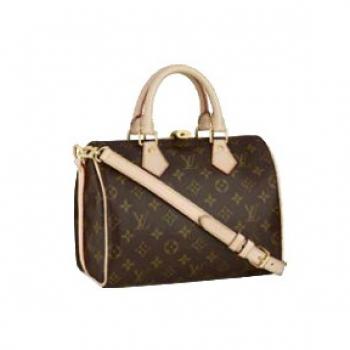 Replica Louis Vuitton Monogram Canvas M40390 Brown Small Ladies