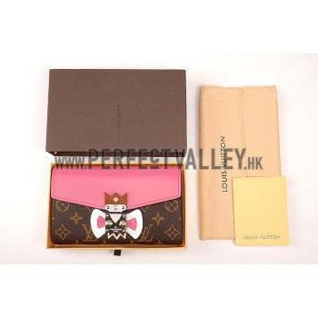 Louis Vuitton Tribal Mask Chaine Wallet Pink