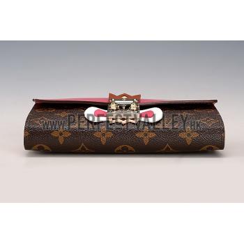 Louis Vuitton Tribal Mask Chaine Wallet Pink