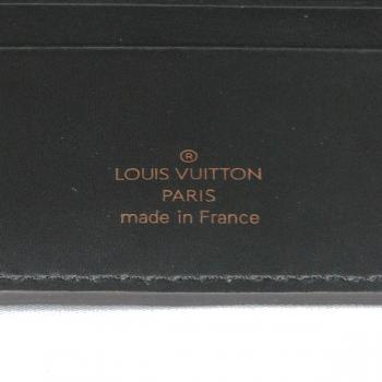 Louis Vuitton Utah Leather M92575 Cow Leather Small Mens Wallet