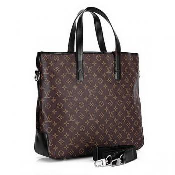 Louis Vuitton Monogram Macassar M56708 Brown Large Unisex Bag Replica