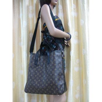 Louis Vuitton Monogram Macassar M56708 Brown Large Unisex Bag Replica