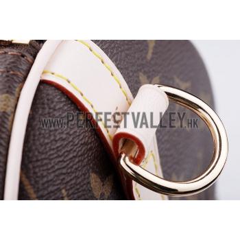 Replica Louis Vuitton Monogram Speedy 35 with Shoulder Strap