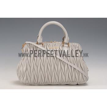 Replica Miu Miu Matelasse Doctor Grey  Bag