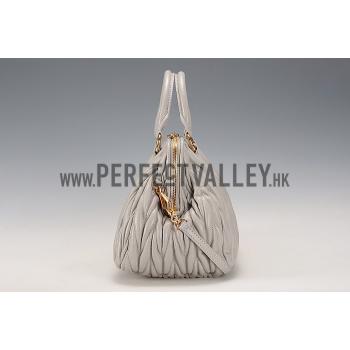 Replica Miu Miu Matelasse Doctor Grey  Bag