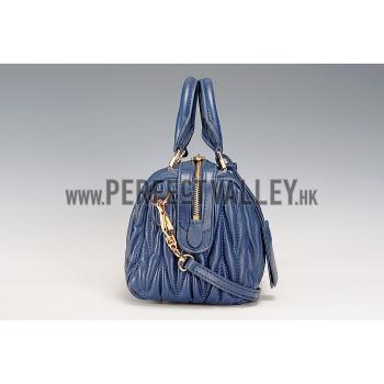 Miu Miu  Handle Dark Blue Replica