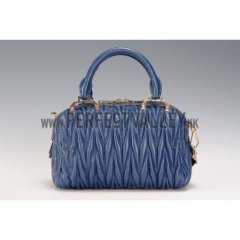 Miu Miu  Handle Dark Blue Replica