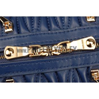 Miu Miu  Handle Dark Blue Replica