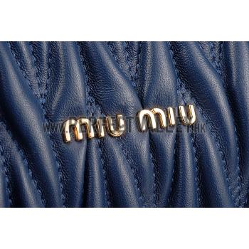 Miu Miu  Handle Dark Blue Replica