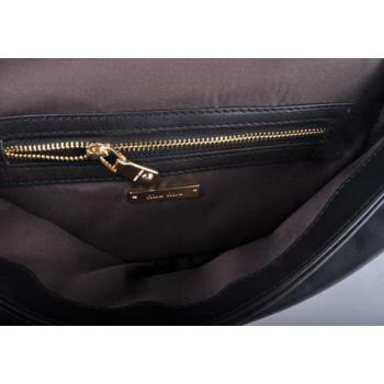 Miu Miu  90392 Cross Body Bag Lambskin Black