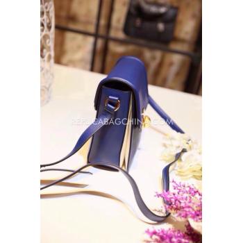 Miu Miu Handbag Shoulder Bag Calfskin Blue Replica