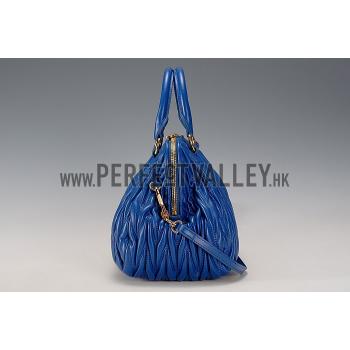 Miu Miu Matelasse Doctor Blue Bag