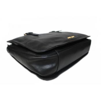 Replica Miu Miu  5972 Ladies Cow Leather Black