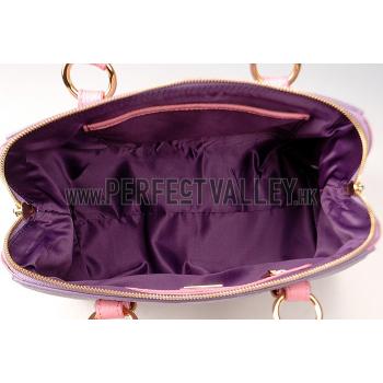 Miu Miu Satchel Purple and Pink