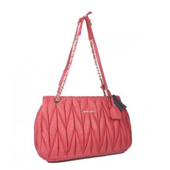 Miu Miu  5303 Ladies Cross Body Bag Pink