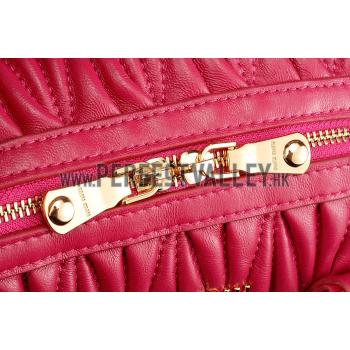 Miu Miu Matelasse   Handle Large Rose Pink