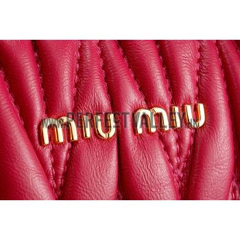 Miu Miu Matelasse   Handle Large Rose Pink