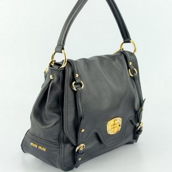 Miu Miu  86315 Ladies 2way Black Bag Replica