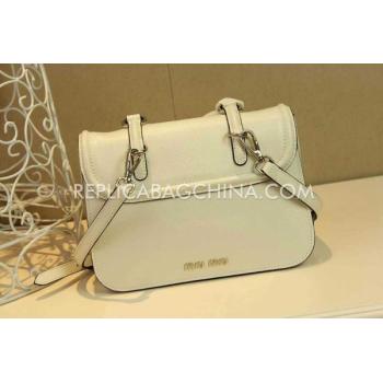 Miu Miu Handbag Shoulder Bag White