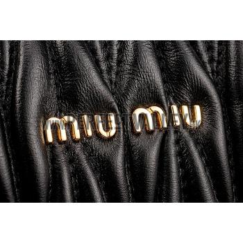 Replica Miu Miu Matelasse Doctor Black Bag