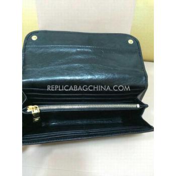 Miu Miu Purse Wallet Leather Black