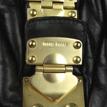 Miu Miu  090 Ladies 2way Black