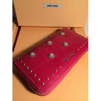 Miu Miu Clutch Wallet Red