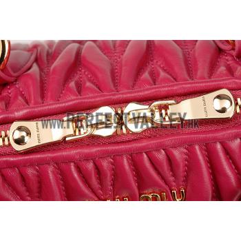 Miu Miu Matelasse Doctor Rose Pink Bag