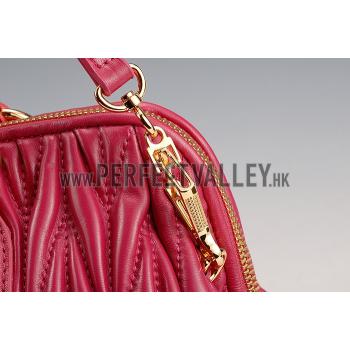 Miu Miu Matelasse Doctor Rose Pink Bag