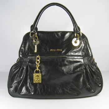 Miu Miu  68028 Ladies Handbag Black