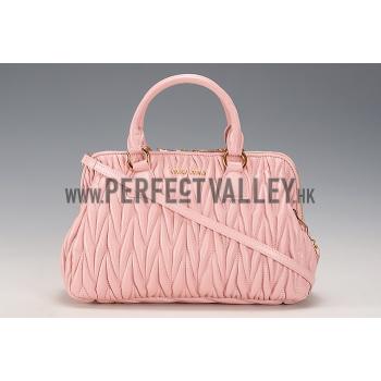 Miu Miu Matelasse Doctor Pink Bag