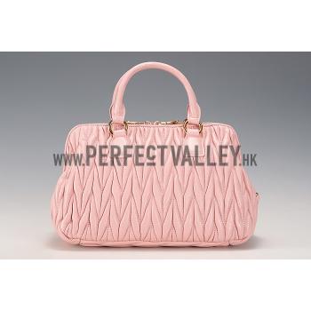 Miu Miu Matelasse Doctor Pink Bag