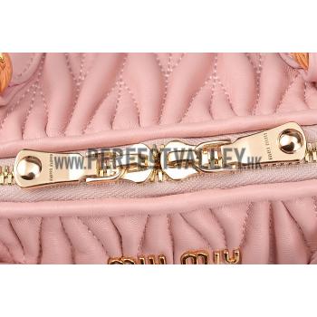 Miu Miu Matelasse Doctor Pink Bag