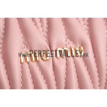 Miu Miu Matelasse Doctor Pink Bag