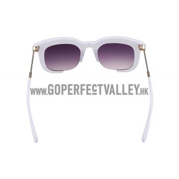 Miu Miu Square White Frames Sunglasses 307882 Replica